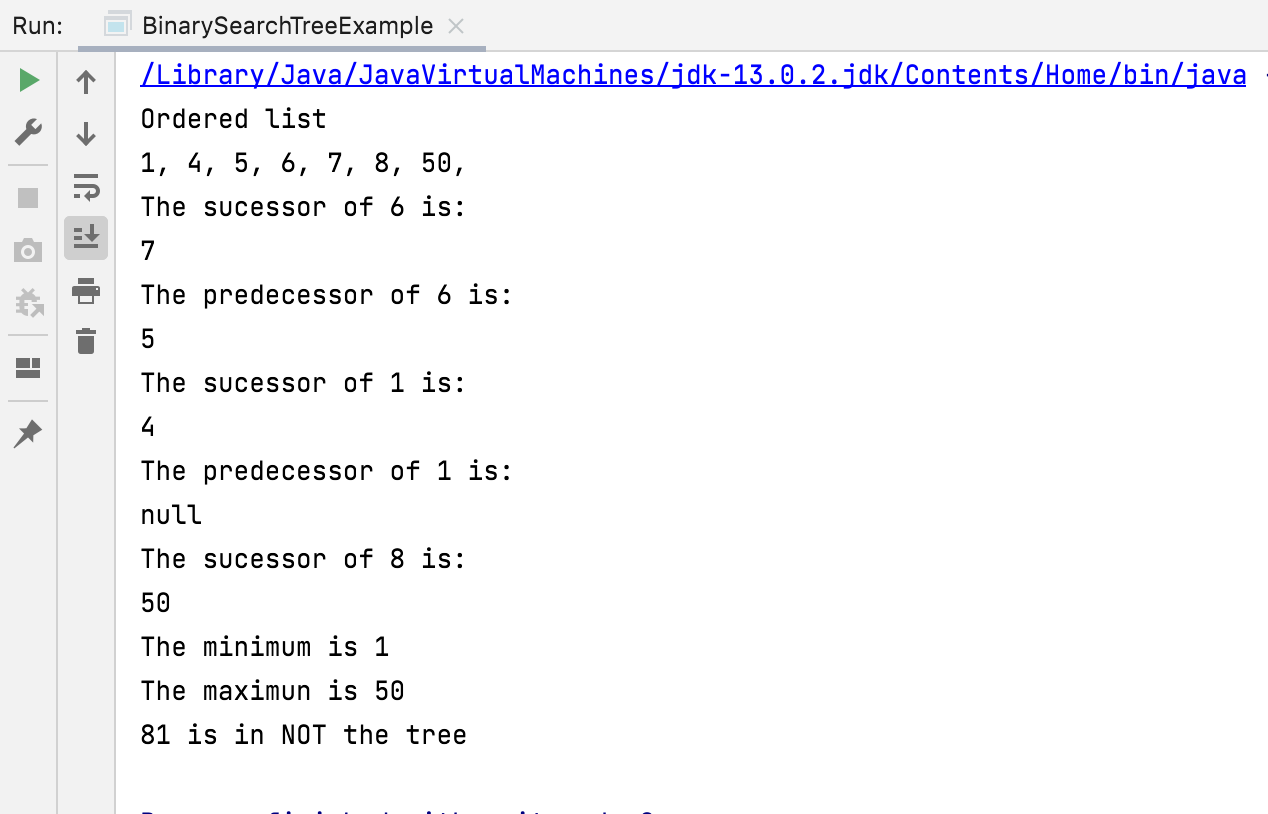 Implementation Of The Binary Search Tree Data Structure In Java ...